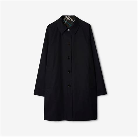 burberry gabardine car coat alternative|Long Reversible Gabardine Hastings Car Coat in Black .